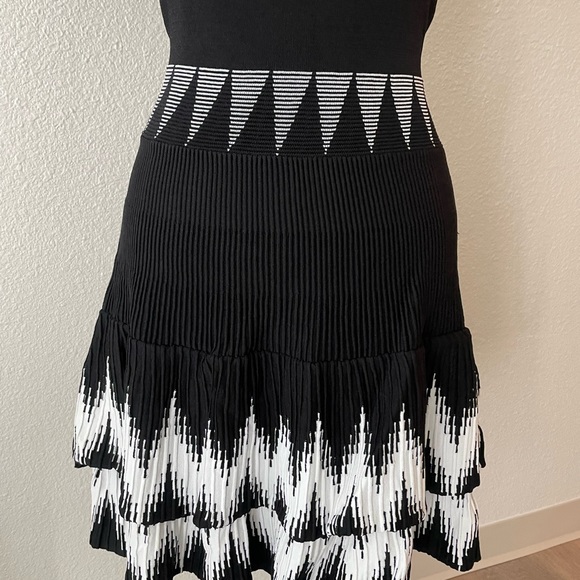Maje Ralia Patterned Knit Dress size 2 - Picture 5 of 13